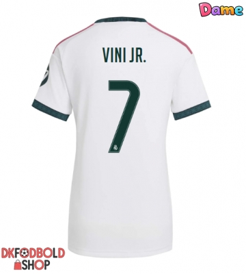Real Madrid Vinicius Junior #7 Hjemmebanetrøje Dame 2026-27 Kort ærmer Real Madrid Vinicius Junior #7 Hjemmebanetrøje Dame 2026-27 Kort ærmer